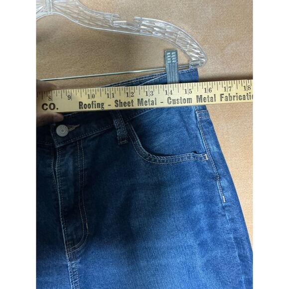 Old Navy High Rise Straight Jeans Women's Plus Size 18 Extra Blue Denim - Picture 6 of 8